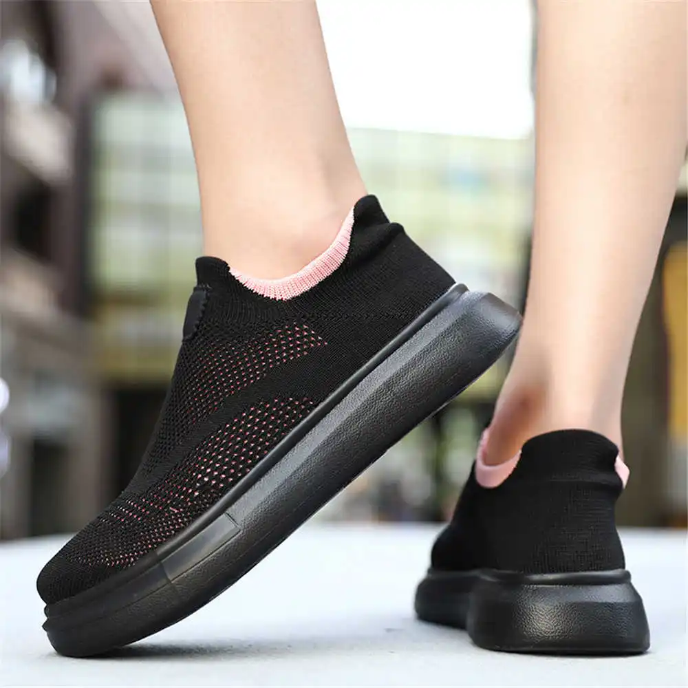 Streetwear Brand Global - Platform Stockings Brown Shoes For Woman