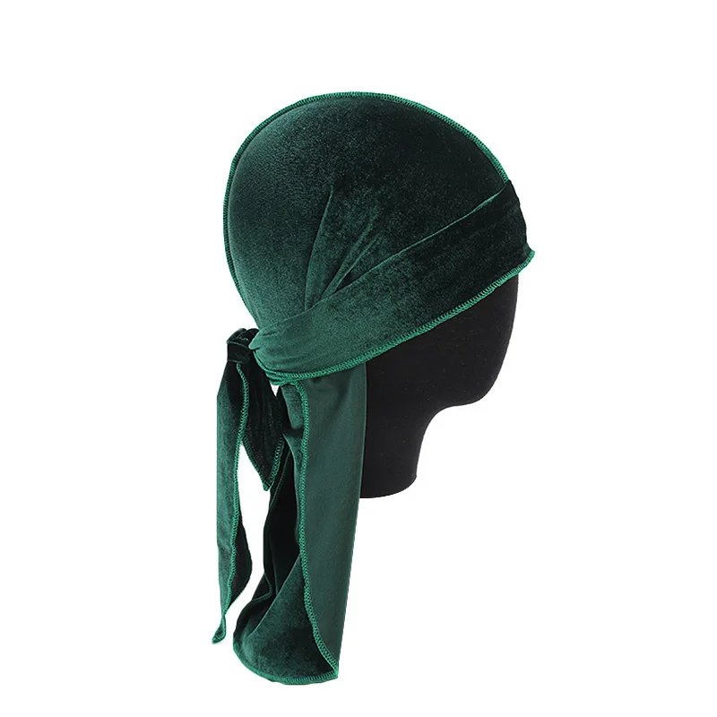 kkjoy Unisex Velvet Durags Ban - Streetwear Brand Hats ulasan dan harga