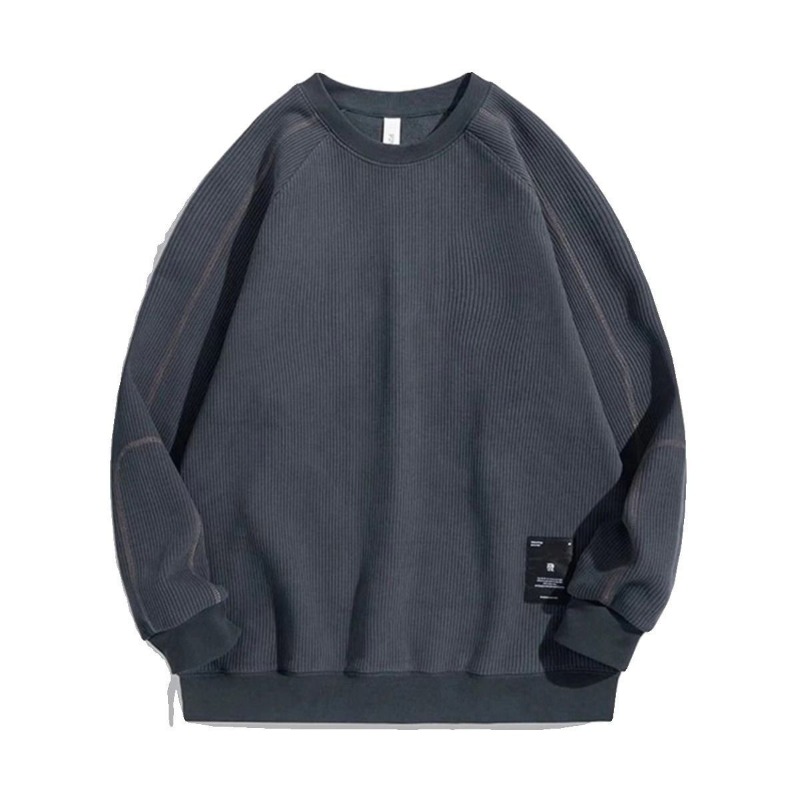 Gray Sports Men's Pullover Off - Streetwear Brand Cheap ulasan dan harga
