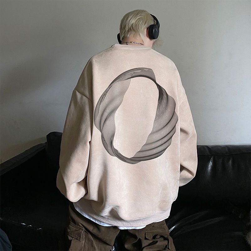 Fleece-Lined Warm American Sty - Streetwear Brand Cheap ulasan dan harga