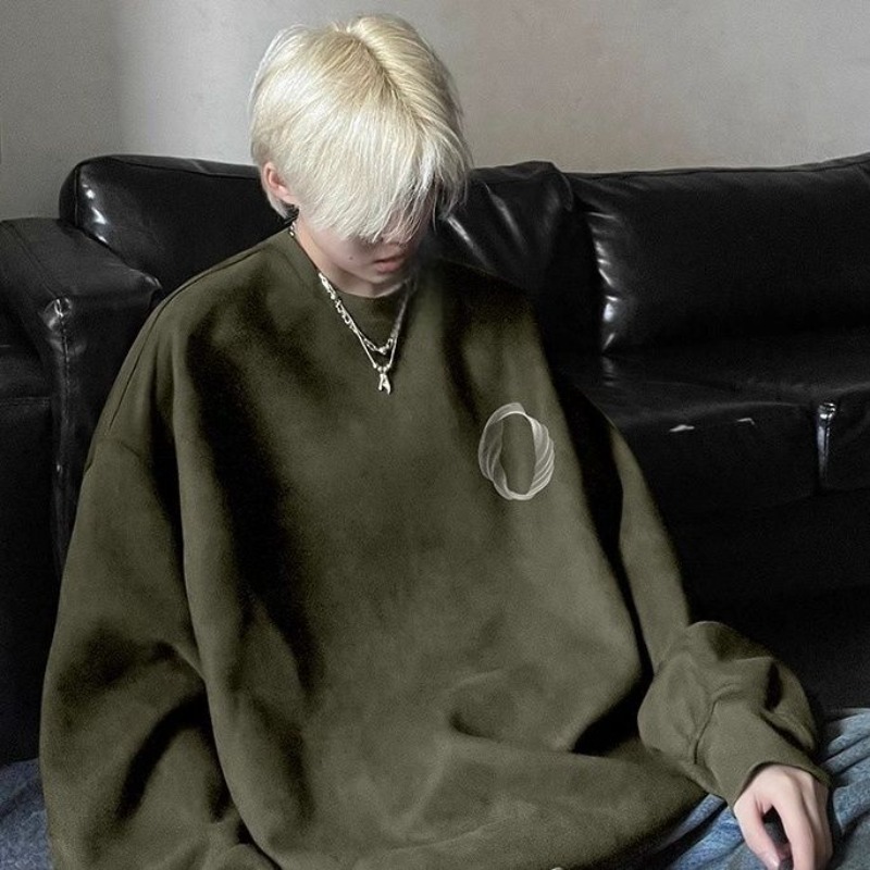 Fleece-Lined Warm American Sty - Streetwear Brand Cheap ulasan dan harga