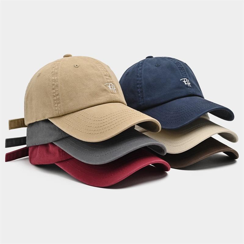 RH Letter Embroidery Baseball  - Streetwear Brand Hats ulasan dan harga