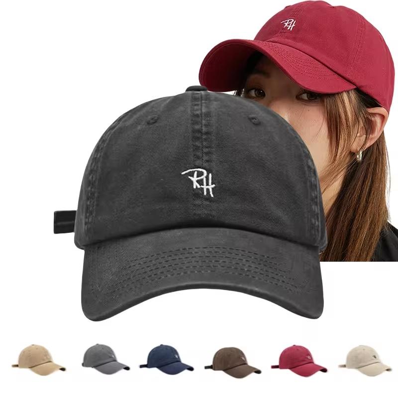 RH Letter Embroidery Baseball  - Streetwear Brand Hats ulasan dan harga