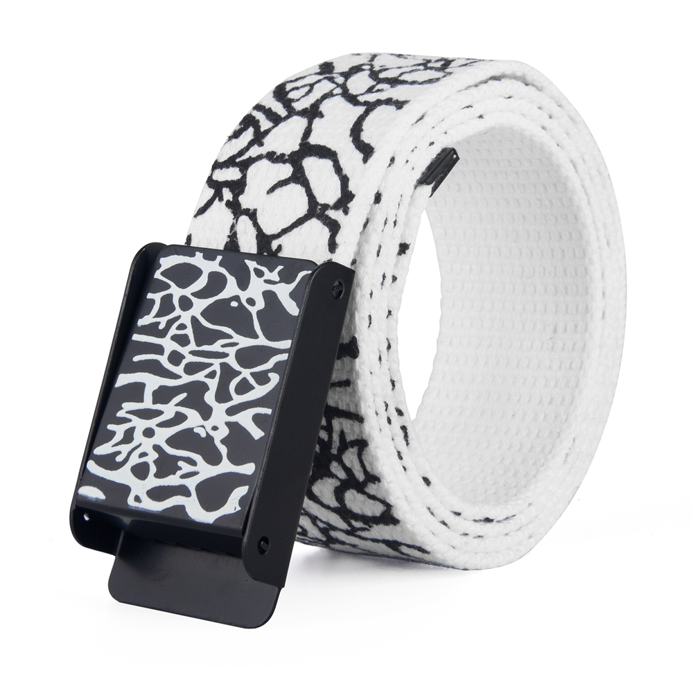 3.8cm Unisex Fashionable Adjus - Off White Belt ulasan dan harga